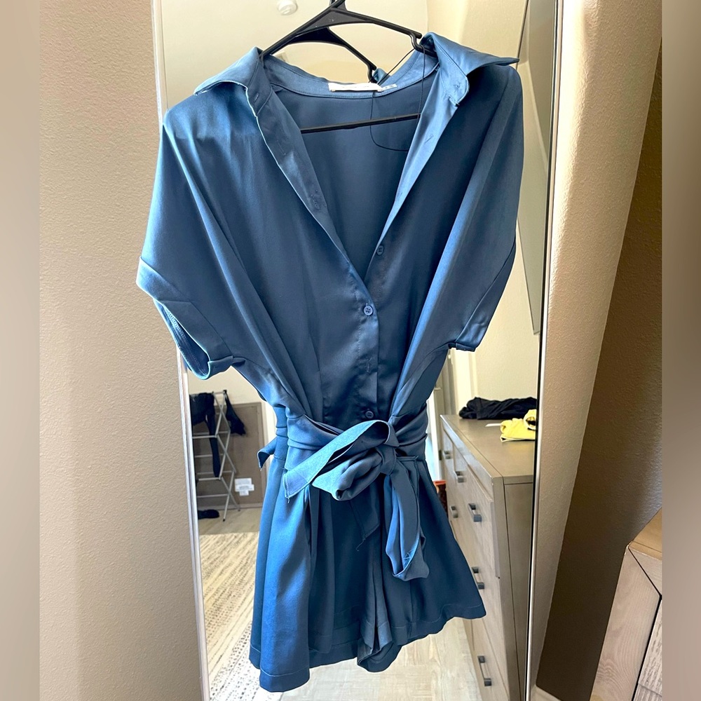 Blue Romper